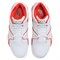 Nike Air Flight 89 Anti Slip Wear Resistant Low Top Vintage Basketball Shoes Men's White Red HJ4484-001 - фото 602899