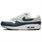 Nike Air Max 1 Essential Summit White Armory Navy FZ5808-103 - фото 604112