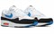 Nike Air Max 1 White Photo Blue Black AH8145-112 - фото 604189