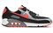 Nike Air Max 90 Black Radiant Red Wolf Grey CZ4222-001 - фото 604495