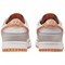 Nike Dunk Anti Slip Wear Resistant Low Top Skateboard Shoes Men's Gray Orange HF5441-110 - фото 607606