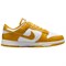 Nike Dunk Slip Resistant Cushioning Wear Resistant Support Low Top Skateboard Shoes Men's White Yellow HF5441-109 - фото 607886