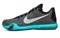 Nike Kobe 10 Liberty Kobe Non slip Lightweight Low Top Performance Basketball Shoes Men's Black Ice Green 745334-002 - фото 609051
