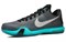 Nike Kobe 10 Liberty Kobe Non slip Lightweight Low Top Performance Basketball Shoes Men's Black Ice Green 745334-002 - фото 609053