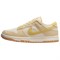 Nike Dunk Anti Slip Wear Resistant Low Top Skateboard Shoes Women's Yellow White HJ5864-700 - фото 616461