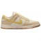 Nike Dunk Anti Slip Wear Resistant Low Top Skateboard Shoes Women's Yellow White HJ5864-700 - фото 616462