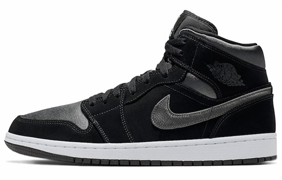 JORDAN 1 Mid Nylon Black Anthracite 852542-012 - фото 486220