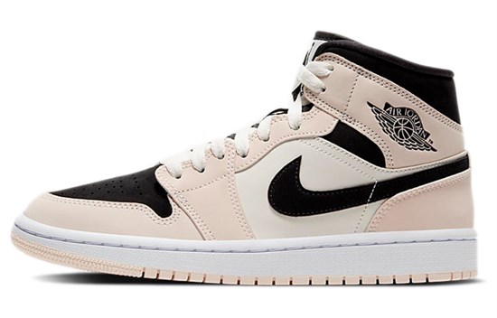 Jordan 1 Mid Barely Orange Women's BQ6472-800 - фото 496661