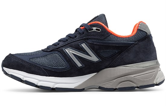New Balance 990v4 Made In Usa 'Navy Orange' Women's W990NV4 - фото 503430