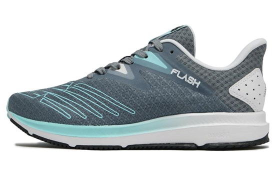 New Balance NB Flash Cushioning Wear Resistant Low Top Running Shoes Women's Gray WFLSHGJ6 - фото 506061