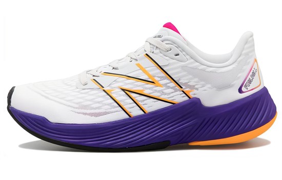 New Balance FuelCell Prism V2 Low Top White/Purple Women's WFCPZLV2 - фото 506226