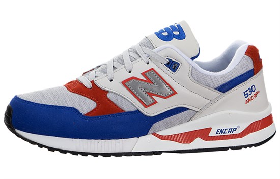 New Balance 530 Series Wear resistant Non Slip Low Tops Casual White Blue M530CKA - фото 508367