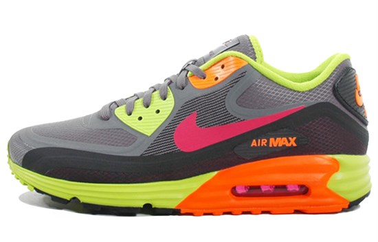 Nike Air Max Lunar90 Low Top Grey/Green 654471-001 - фото 521031