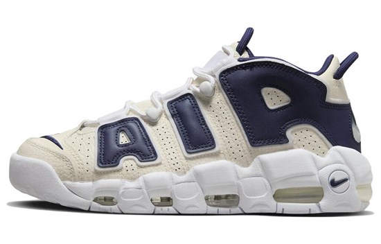 Nike Air More Uptempo 96 Coconut Milk Navy Women's FQ2762-100 - фото 522925