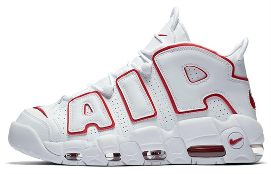 Nike Air More Uptempo White Varsity Red Outline 921948-102 - фото 523134