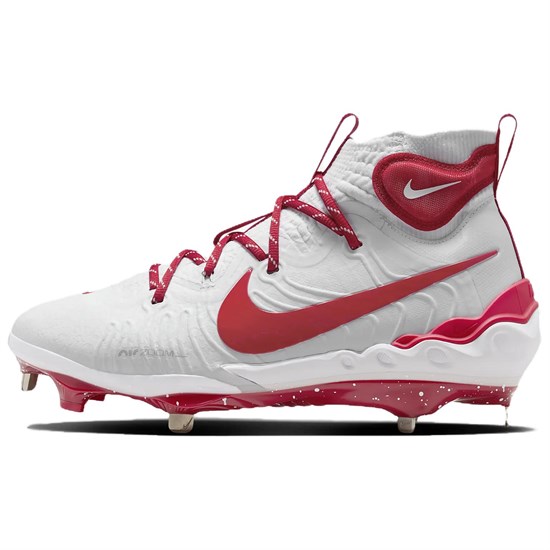 Nike Alpha Huarache Nxt White Pure Platinum University Red DJ6517-108 - фото 526238