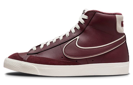 Nike Blazer Mid 77 Premium Night Maroon DQ7672-600 - фото 527064