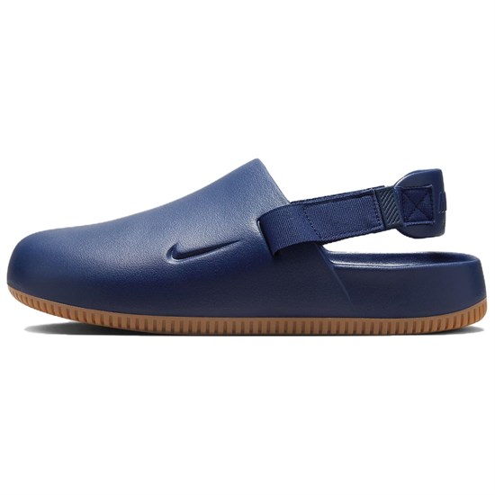 Nike Calm Mule Abrasion Resistant Slip Resistant Wrap toe Slippers Men's Blue FD5130-400 - фото 527419