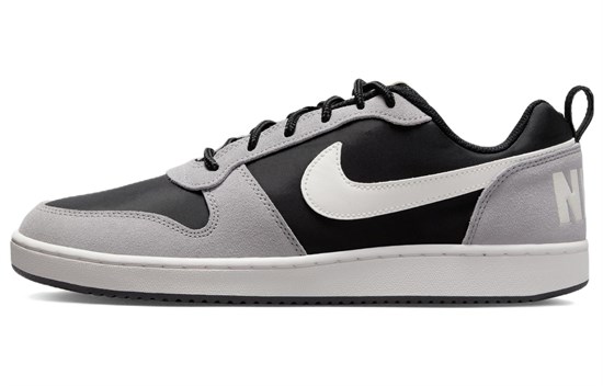 Nike Court Borough Low Premium 'Black Grey Sail' 844881-005 - фото 528088