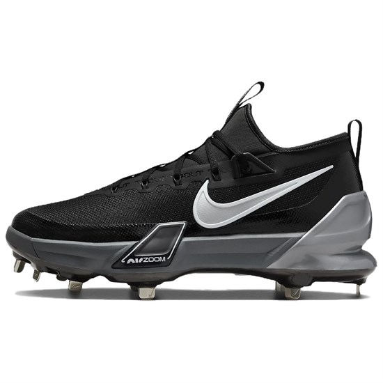 Nike Force Zoom Trout 9 Elite Black Anthracite White Metallic Silver FB2906-003 - фото 530601