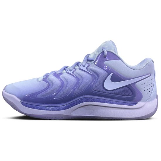 Nike KD 17 Anti Slip Wear Resistant Low Top Basketball Shoes Men's Purple Blue FJ9488-500 - фото 532275