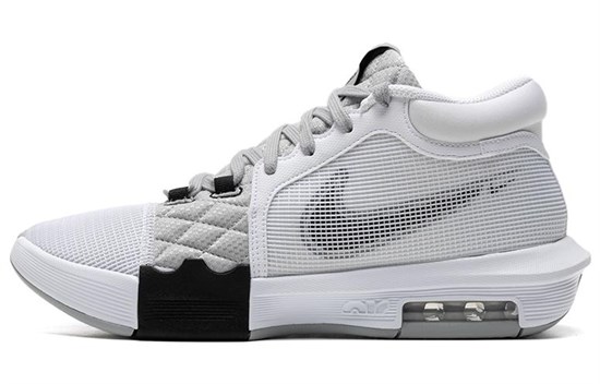 Nike LeBron Witness 8 Ep 'White Light Smoke Grey Black' FB2237-100 - фото 535301