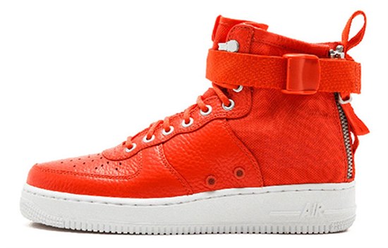 Nike Sf Air Force 1 Mid Team Orange 917753-800 - фото 538881