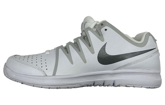 Nike Vapor Court Cushioning Anti Slip Wear Resistant Breathable Lightweight Coverage Low Top Tennis Shoes Men's White 631703-107 - фото 539726