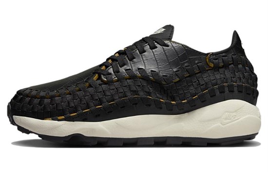 Nike Air Footscape Woven Prm Black Croc Women's FQ8129-010 - фото 542553