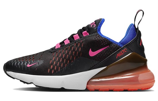 Nike Air Max 270 Black Bright Crimson Women's DZ4407-600 - фото 545698