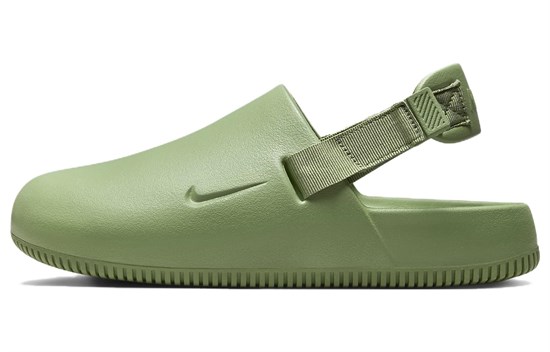 Nike Calm Mule Oil Green Women's FB2185-300 - фото 551886