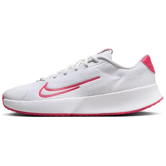 Nike Court Vapor Lite 2 Hc White Hot Punch Crimson Tint Aster Pink Women's DV2019-108 - фото 553074