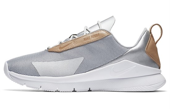 Nike Rivah Se Premium 'Metallic Silver White' Women's AO0796-001 - фото 558870