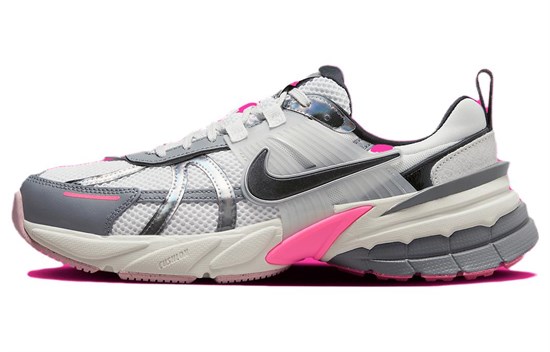 Nike V2K Run Grey Pink Women's FZ5061-100 - фото 560124