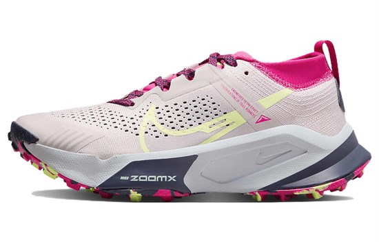 Nike ZoomX Zegama Platinum Violet Luminous Green Women's DH0625-002 - фото 562087