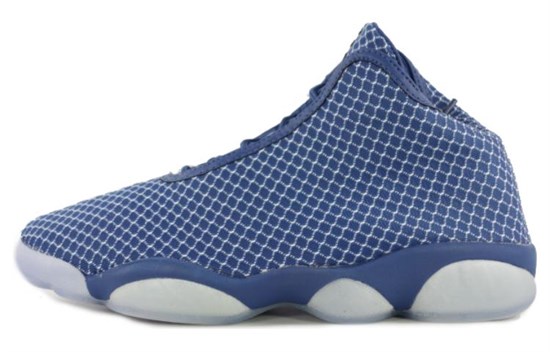 Jordan Horizon Anti Slip And Wear Resistant Breathable Mid Top Vintage Basketball Shoes Men's Blue White 823581-400 - фото 564586
