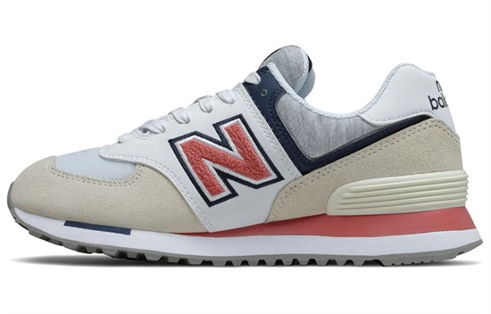 New Balance 574 'Cream White Pink' Women's WL574VAC - фото 568168