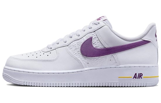 Nike Air Force 1 '07 'Embossed Hoops Lakers' FJ4209-100 - фото 572818
