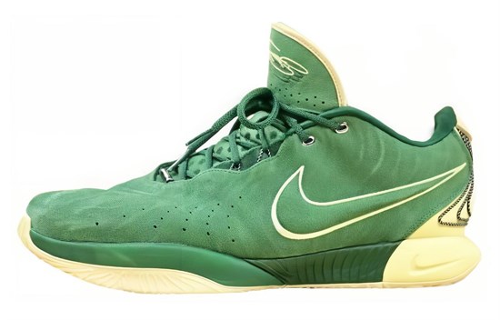 Nike Lebron 21 PE 'SVSM' Slip Resistant Low Top Basketball Shoes Men's Green Yellow pz-7931856264385545722 - фото 582407