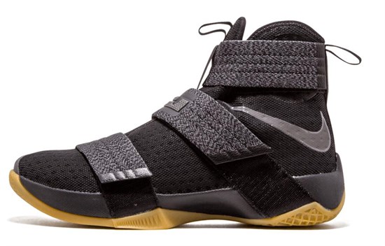 Nike LeBron Zoom Soldier 10 Black Gum 844378-009 - фото 582759