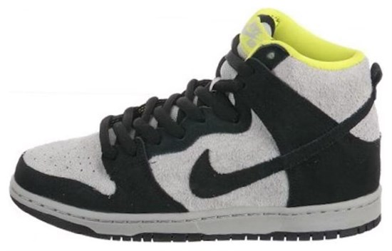 Nike Sb Dunk High Black Base Grey 305050-017 - фото 584461