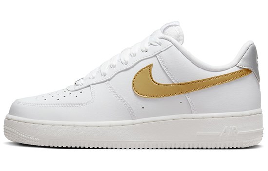 Nike Air Force 1 Low '07 White Metallic Gold Women's DD8959-106 - фото 586898