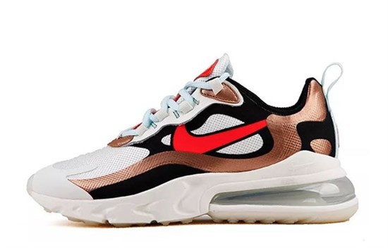 Nike Air Max 270 React Red Bronze Women's CT3428-100 - фото 588049