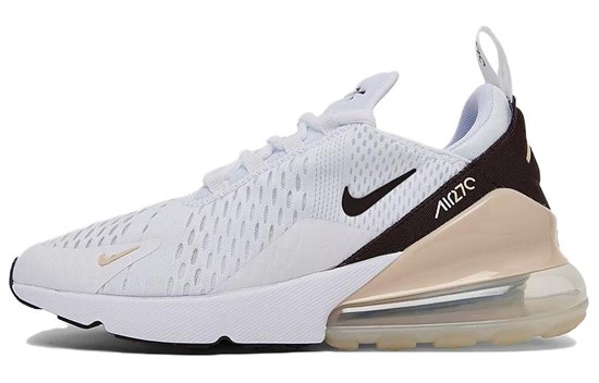 Nike Air Max 270 White Velvet Brown Women's FD9875-100 - фото 588136