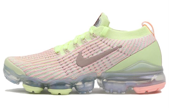 Nike Air VaporMax Flyknit 3 Barely Volt Pink Tint Women's AJ6910-700 - фото 589883