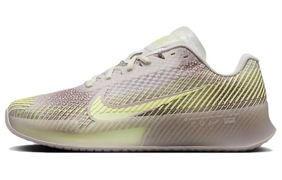 Nike Court Air Zoom Vapor 11 Premium Hc Phantom Platinum Violet Barely Volt Women's FQ3169-001 - фото 591389