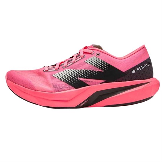 New Balance FuelCell Rebel V4 Abrasion Resistant Low Top Running Shoes Men's Pink NBPFFS153H-25 - фото 602208