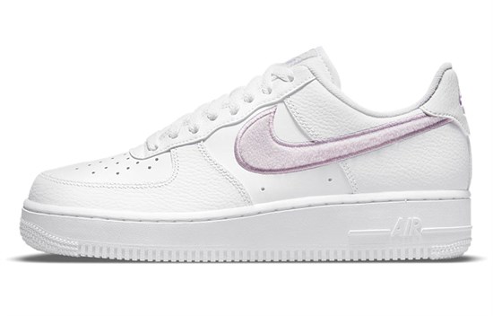 Nike Air Force 1 '07 Essential 'Chenille Swoosh White Lilac' Women's DN5056-100 - фото 612576