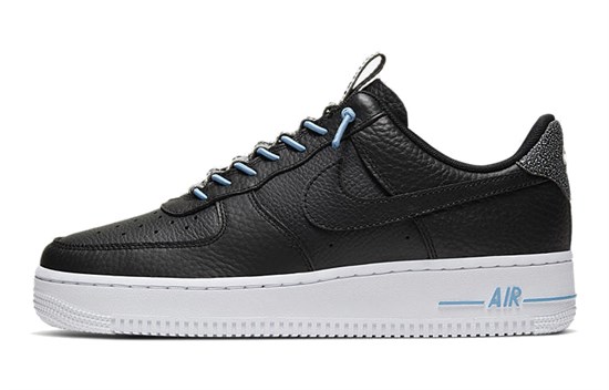 Nike Air Force 1 Low '07 Lux Black Light Blue Women's 898889-015 - фото 612828
