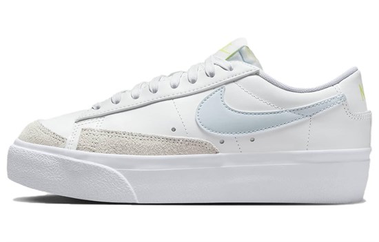 Nike Blazer Low Platform 'White Blue Tint' Women's DJ0292-112 - фото 615590